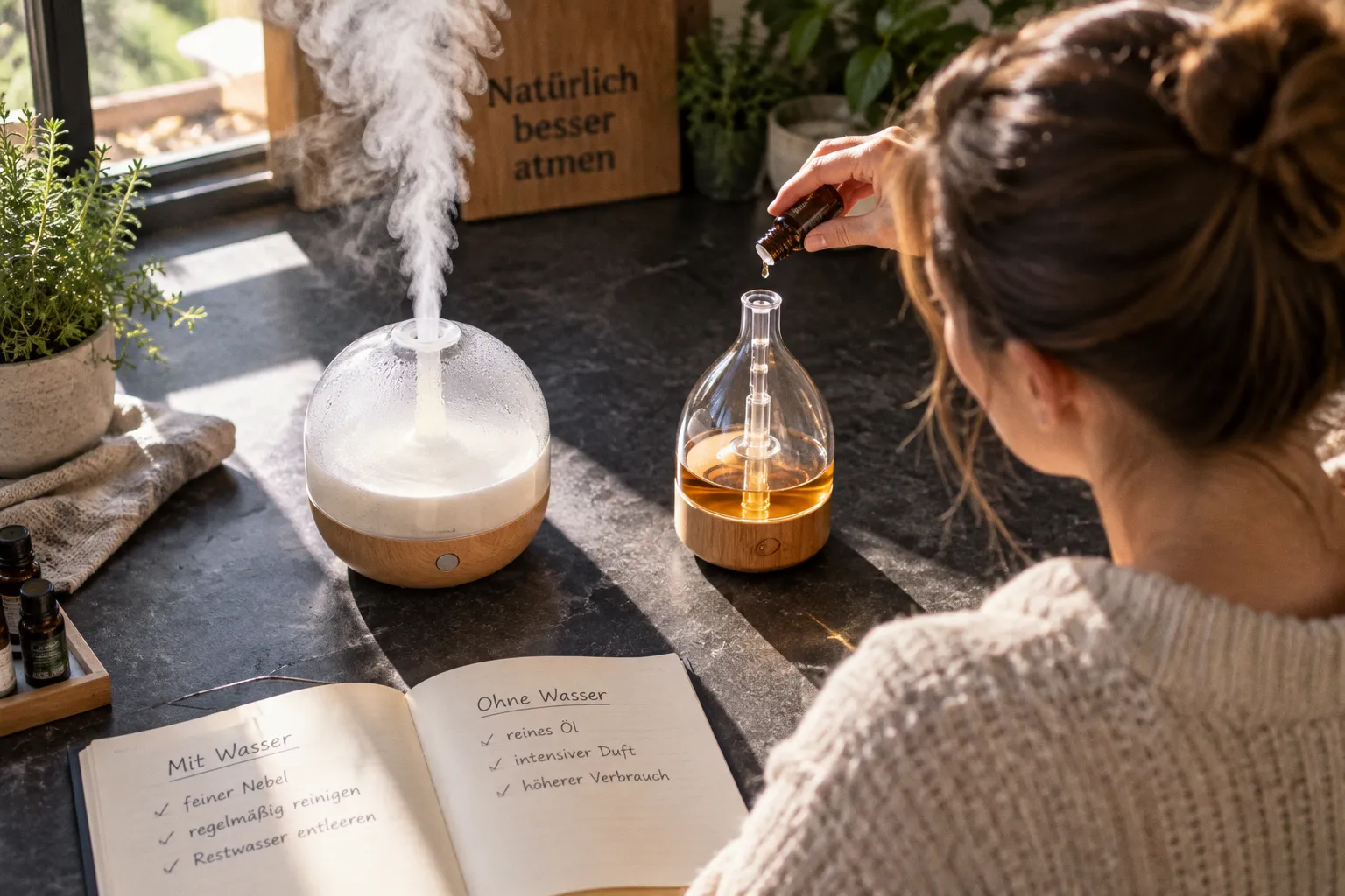 Diffuser mit oder ohne Wasser: Welcher Ansatz überzeugt?