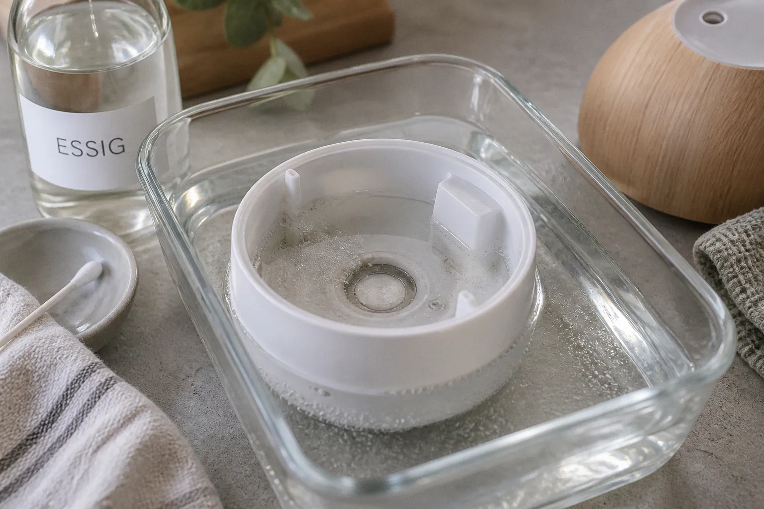 Diffuser Reinigung: Kalkablagerungen effektiv entfernen