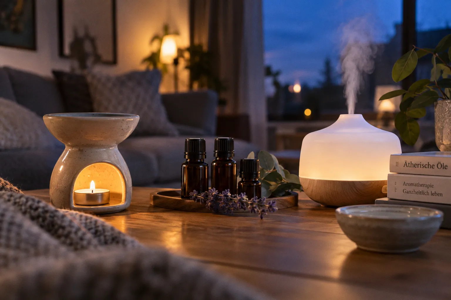 Duftlampe oder Diffuser: Warum Hitze Wirkstoffe zerstört