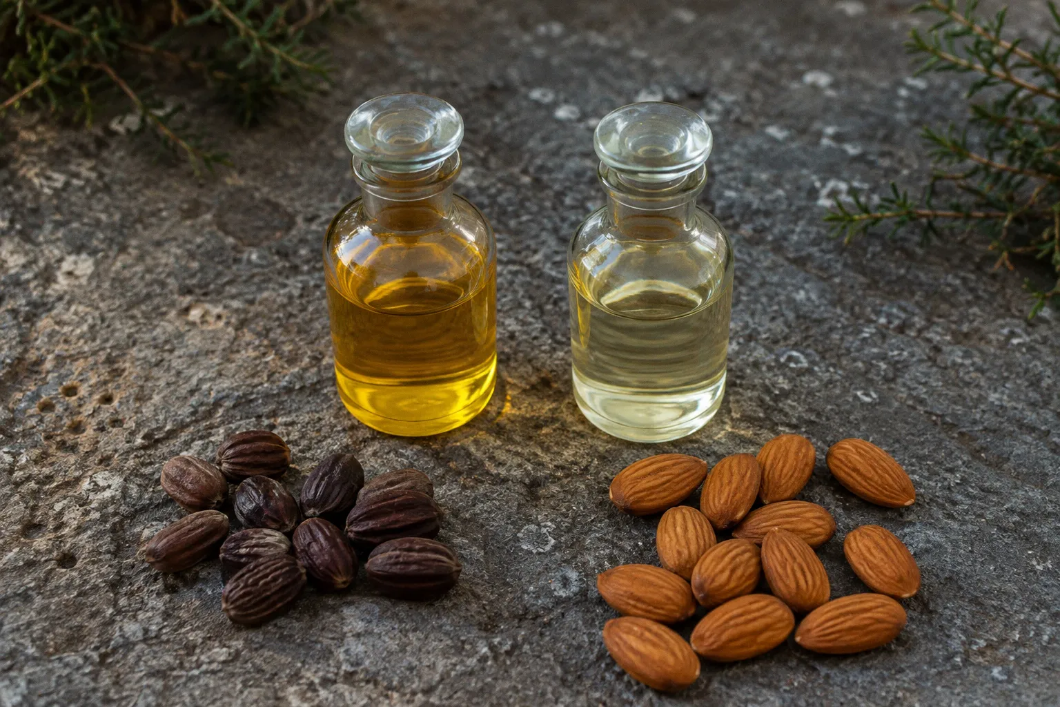 Jojobaöl oder Mandelöl: Welches Trägeröl überzeugt?
