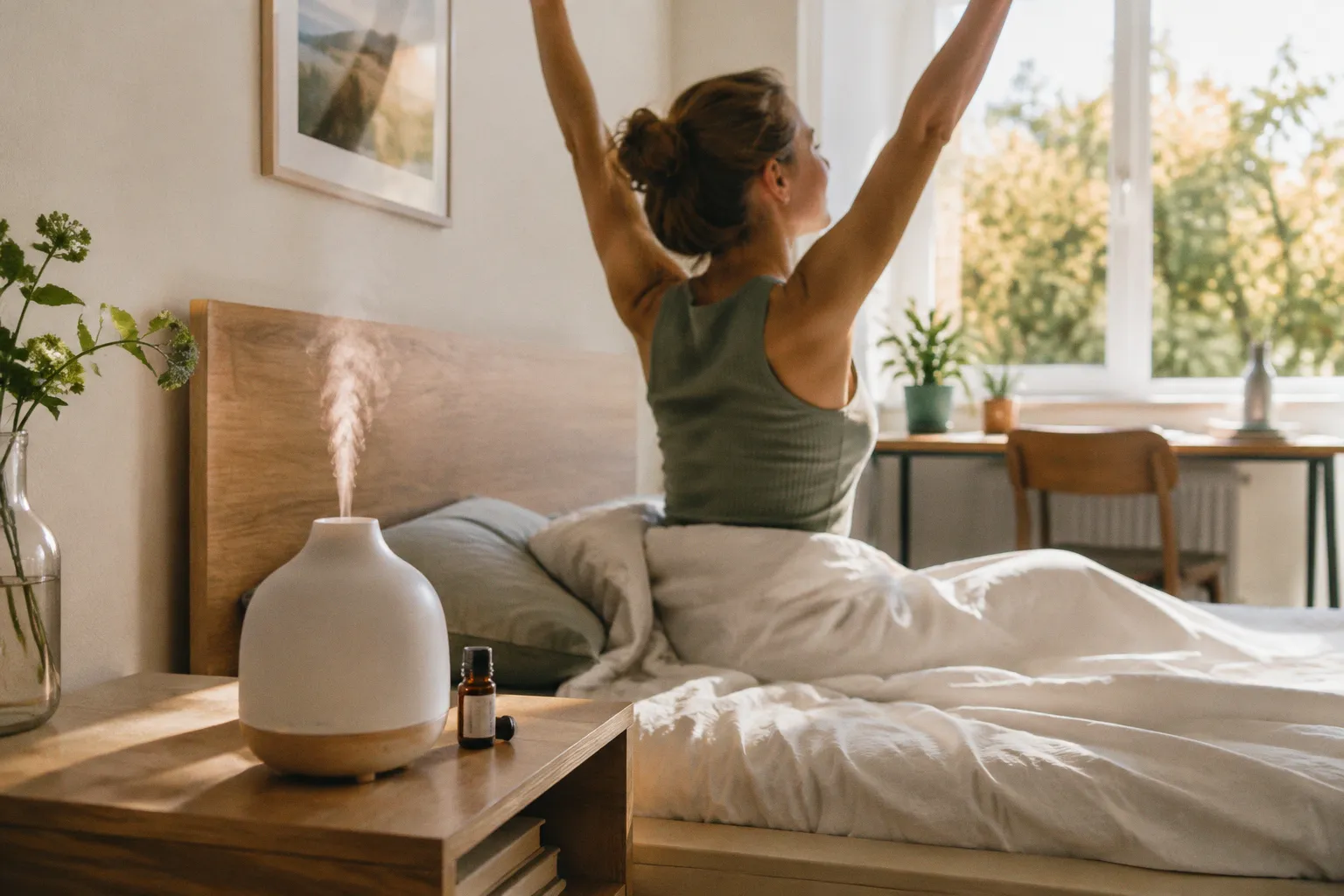 Morgenroutine mit ätherischen Ölen: 5 Minuten für Fokus