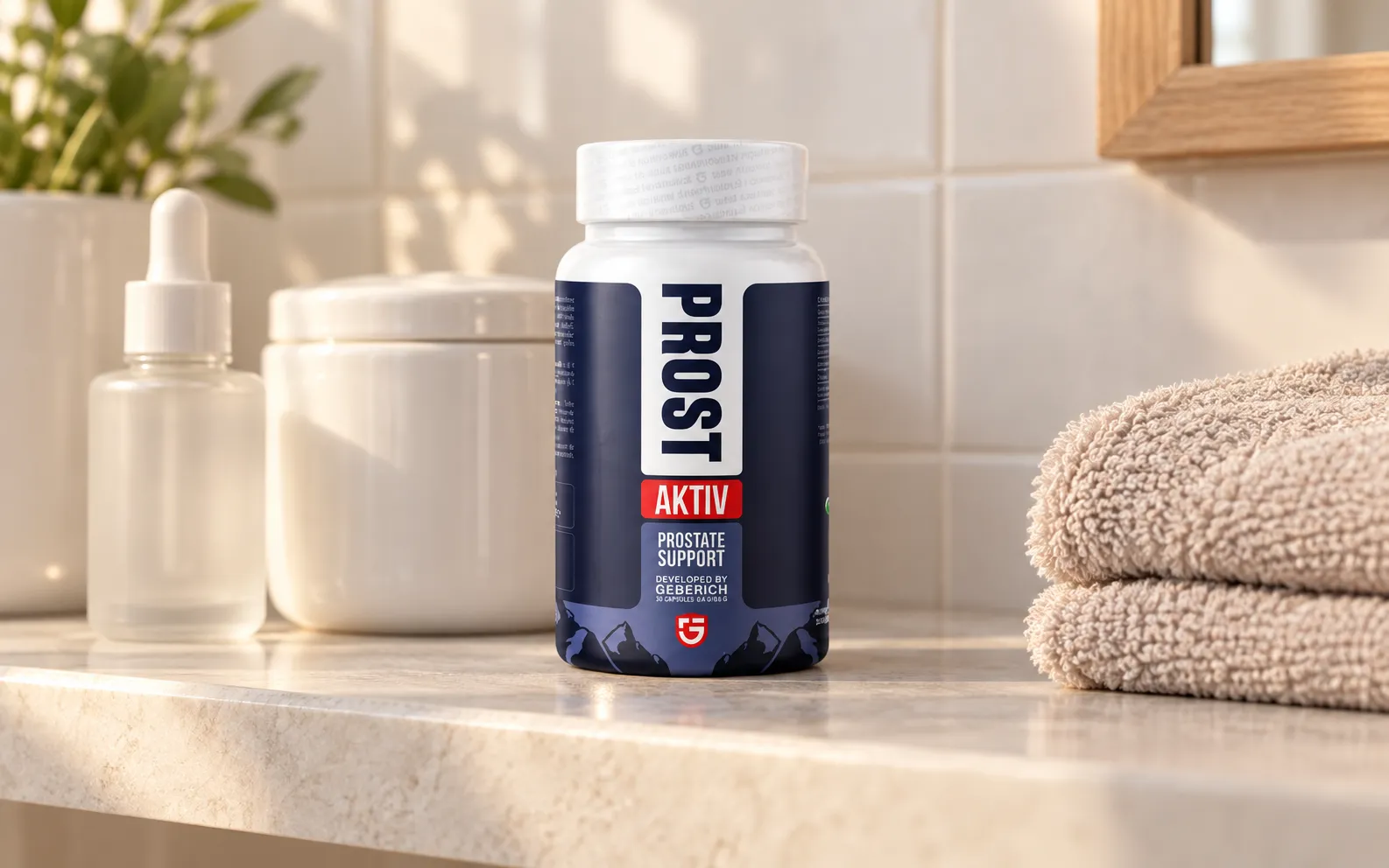 ProstAktiv — Verpackung im Alltag