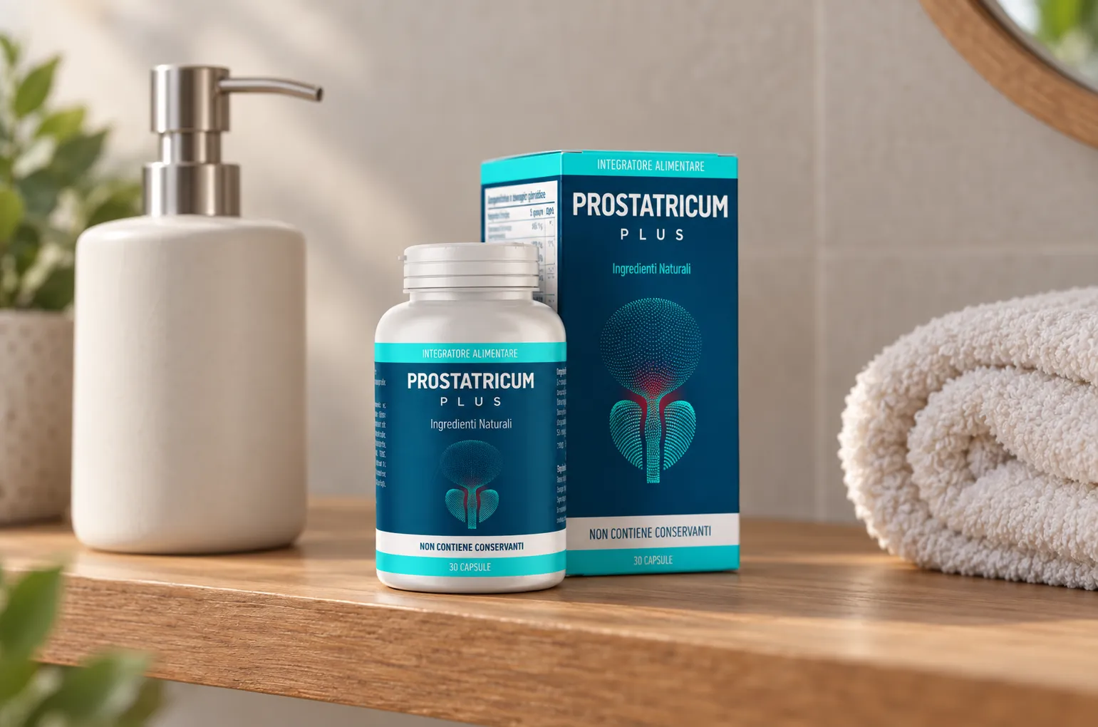 Prostatricum PLUS — Verpackung im Alltag