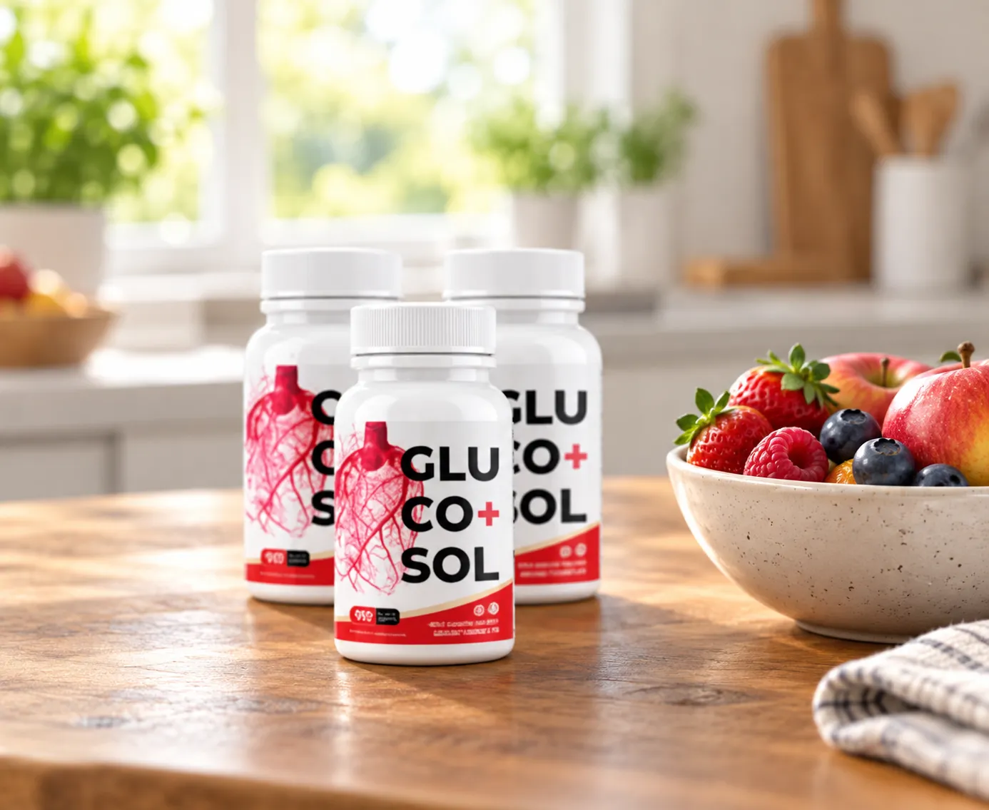 Glucosol — Verpackung im Alltag