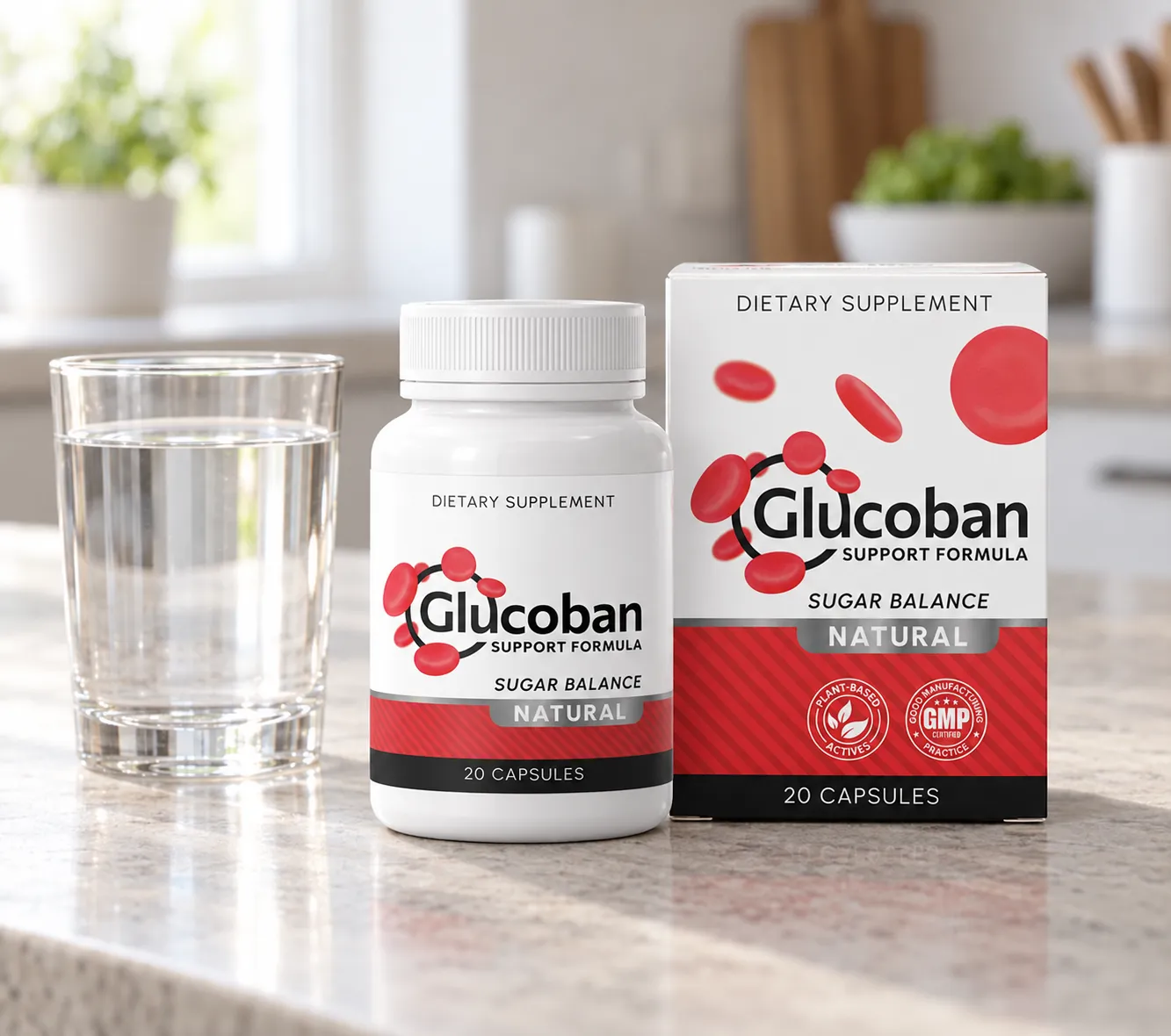 Glucoban — Verpackung im Alltag