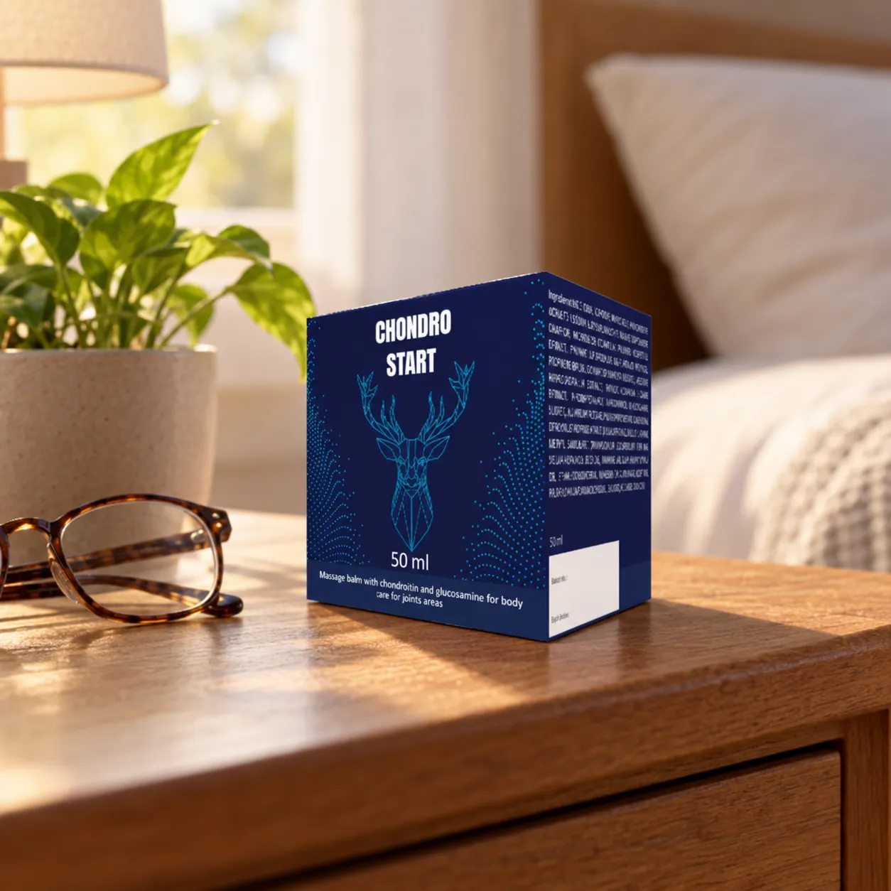 Chondrostart — Verpackung im Alltag
