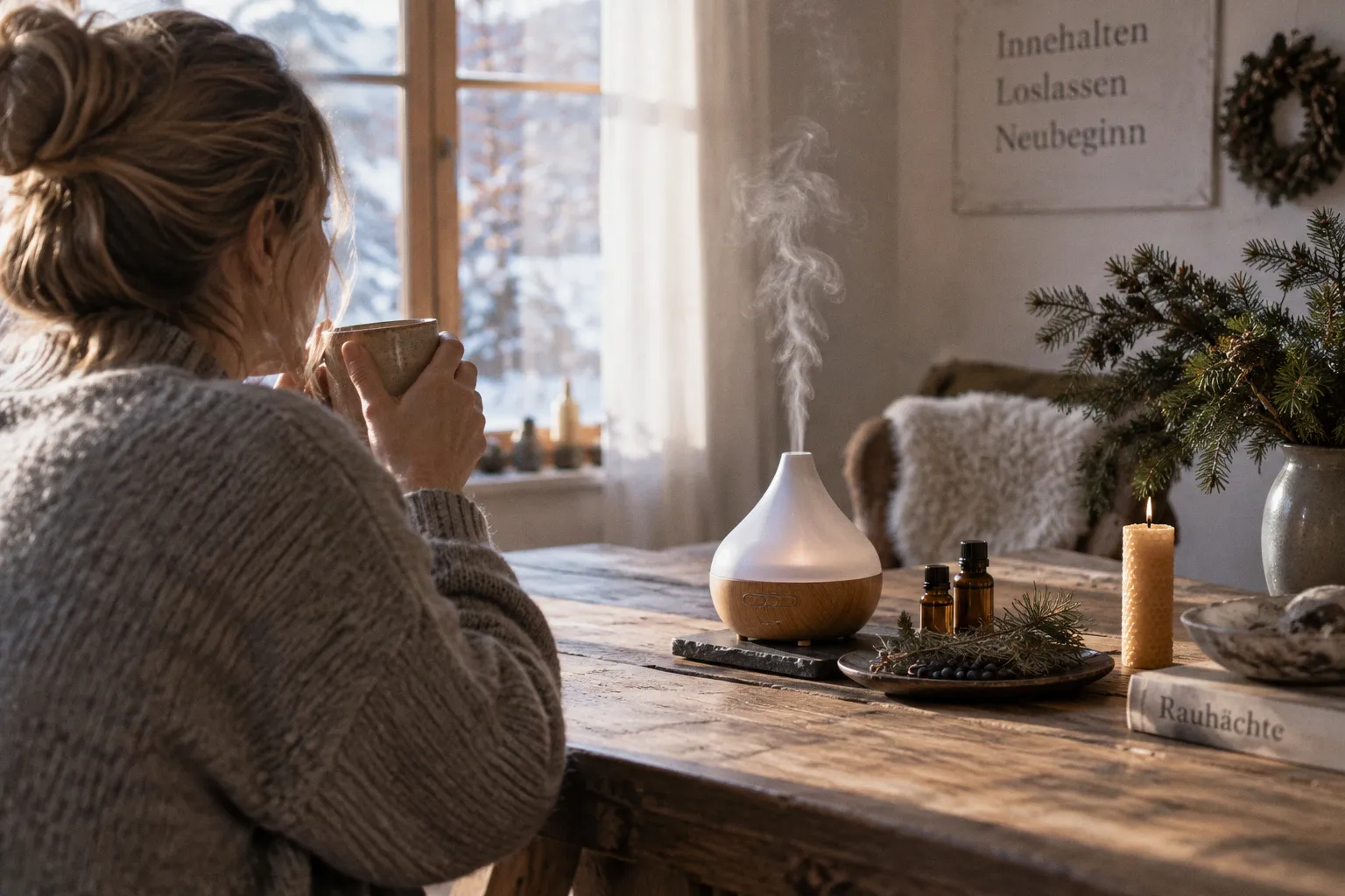 Rauhnächte: Ätherische Öle statt klassischem Räuchern?