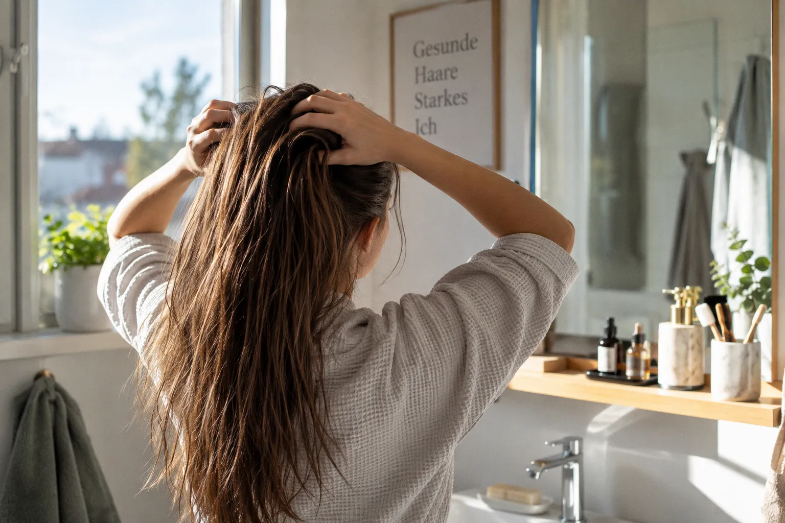 Schnell fettendes Haar: Warum tägliches Waschen das Problem verschlimmert